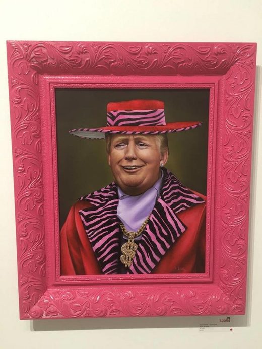 trump painting