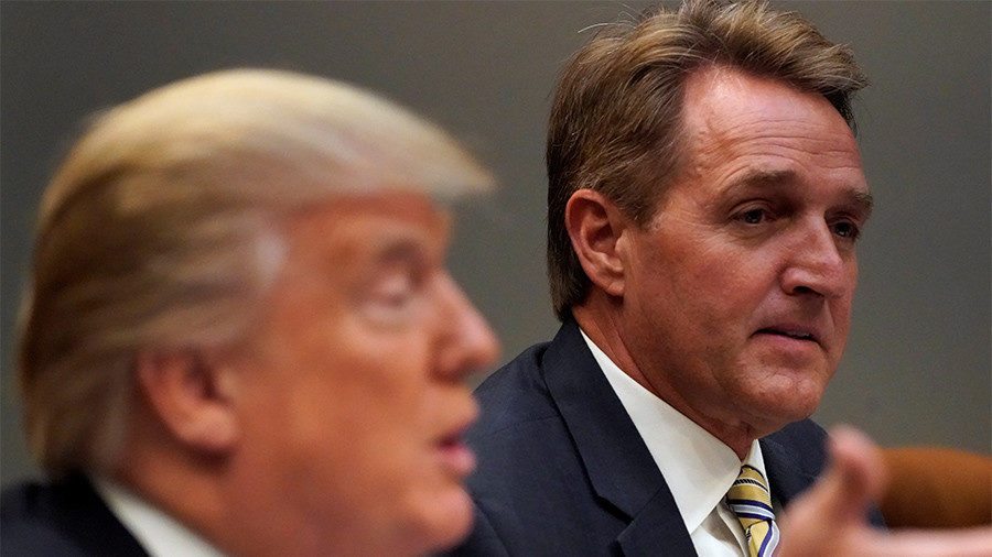 Trump and Flake