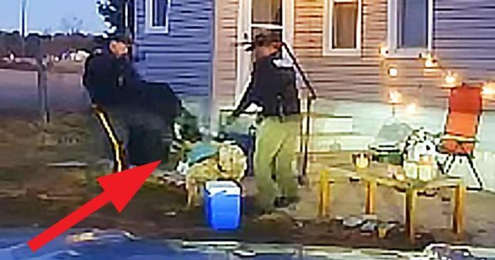 Xaviel Ramos police kick his face