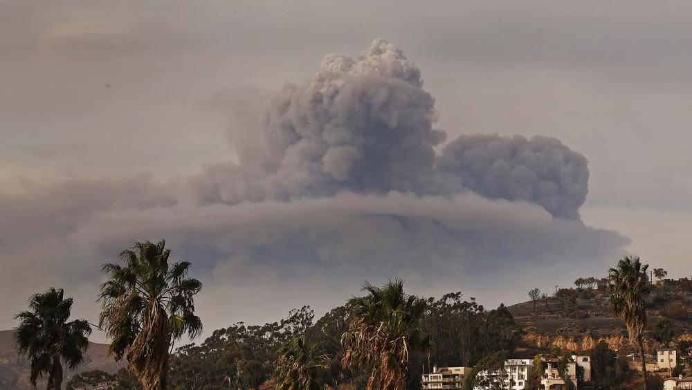 Thomas fire, California