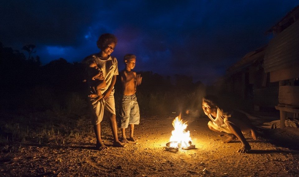 Agra preparing a fire