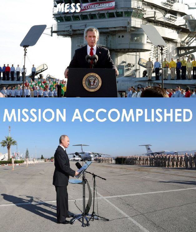 putin mission accomplished