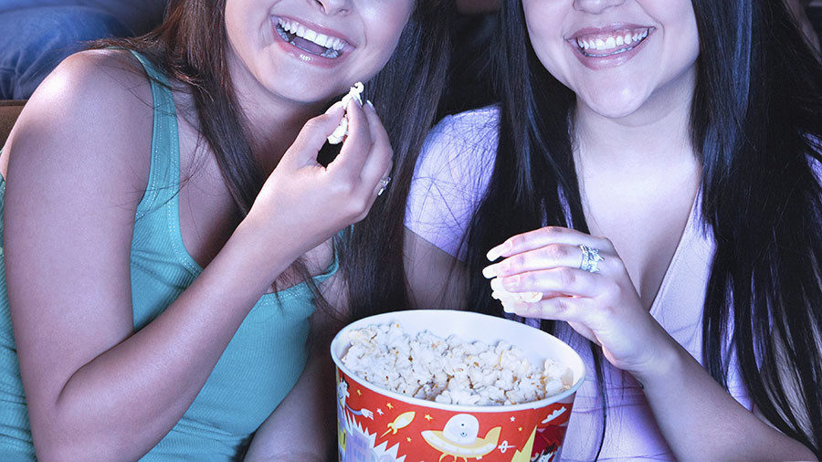 Click to enlarge popcorn, entertainment