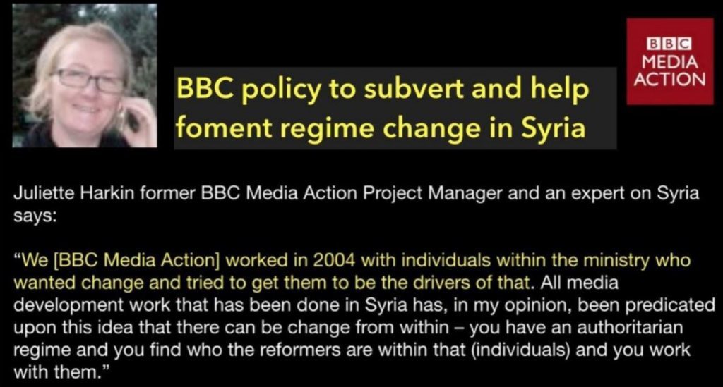 BBC media action Syria