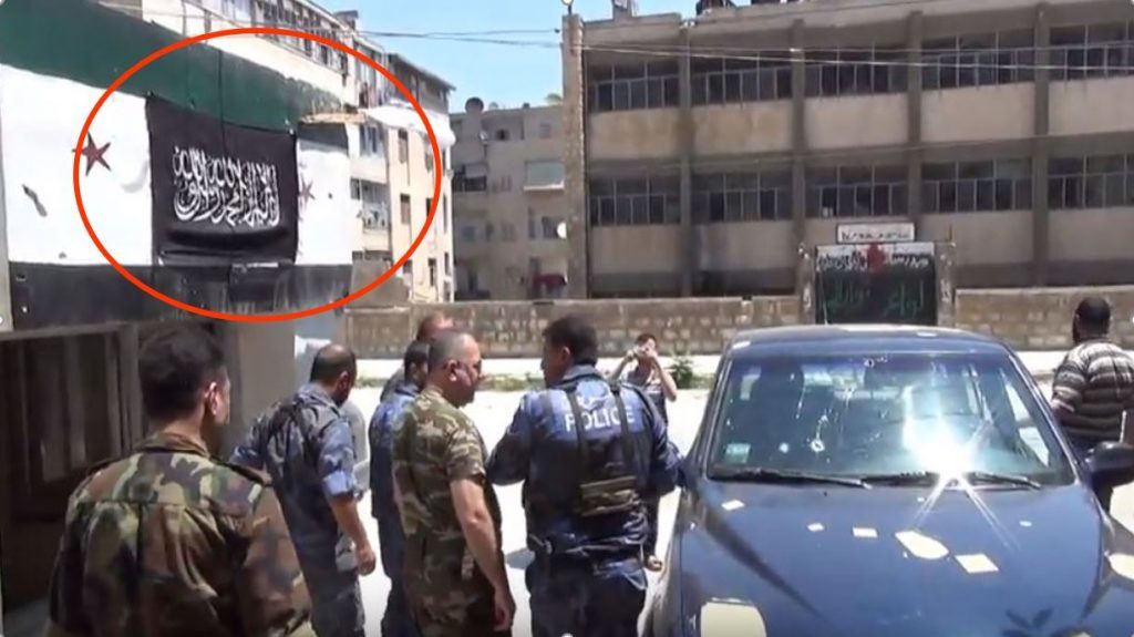 Click to enlarge Free Syrian Police East Aleppo Nusra Front