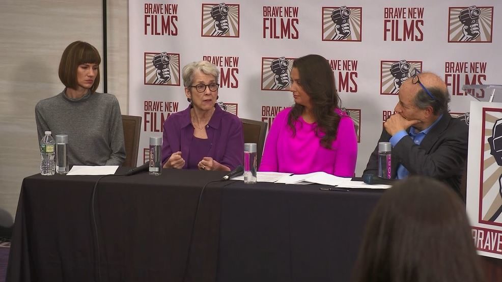 Click to enlarge Trump accusers press conference