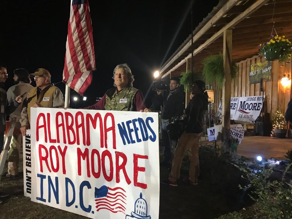 Roy moore rally
