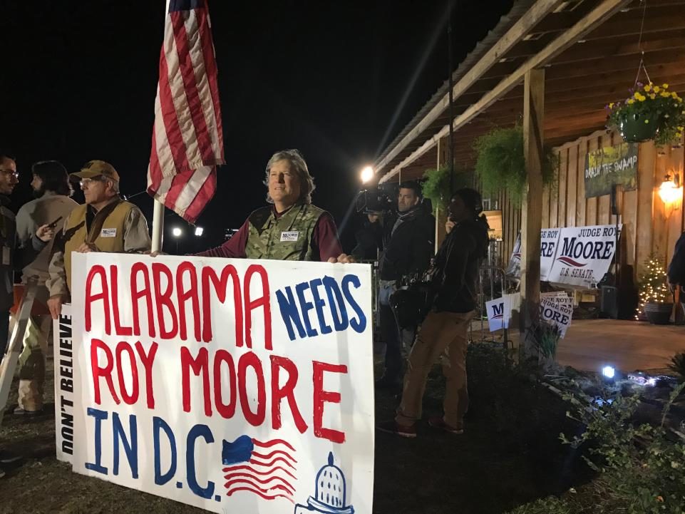 Click to enlarge Roy moore rally