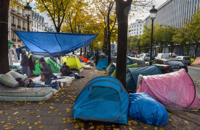 Migrant camp