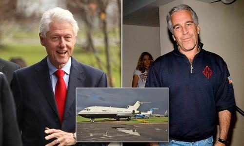 Bill Clinton, Jeffrey Epstein, Epstein's Boeing