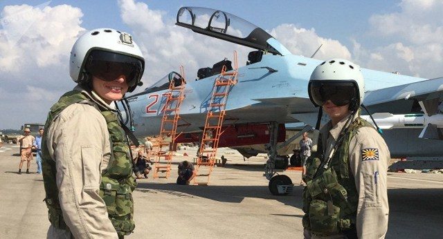 Russian pilots jets