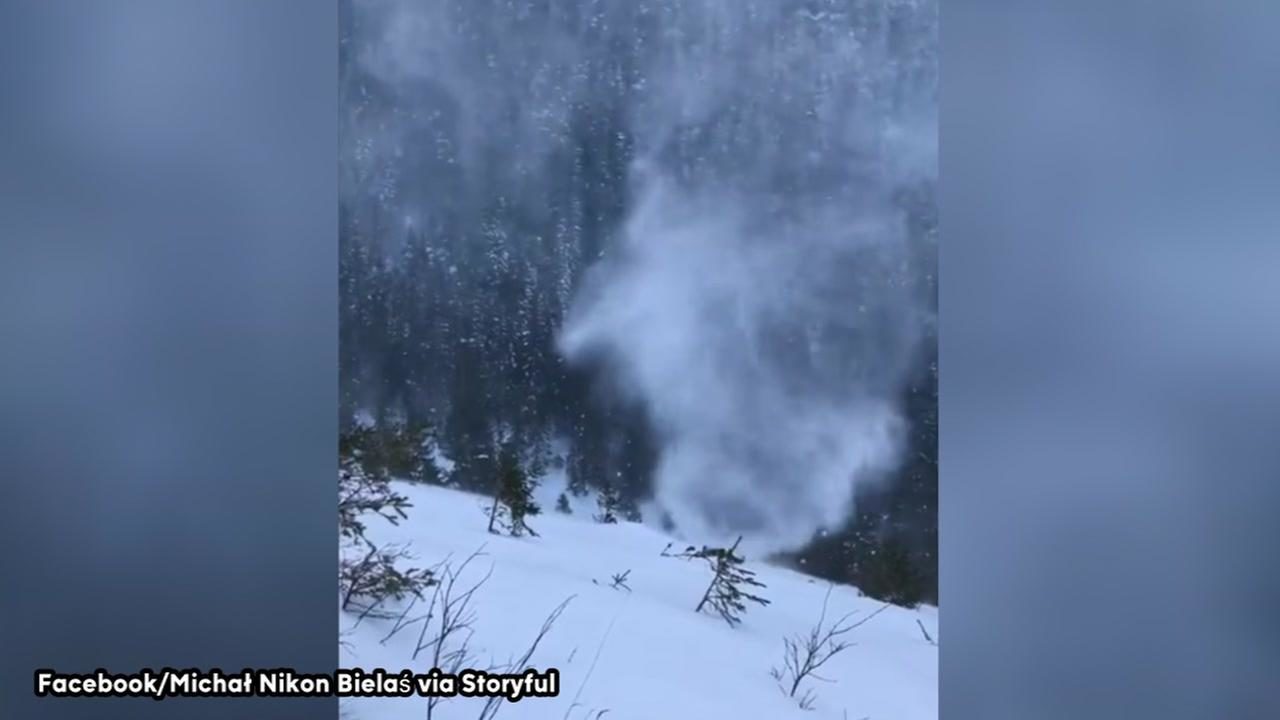 Click to enlarge A rare glimpse at a snownado