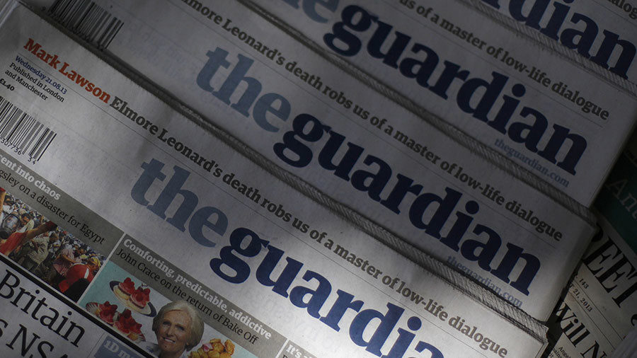Click to enlarge The Guardian newspaper