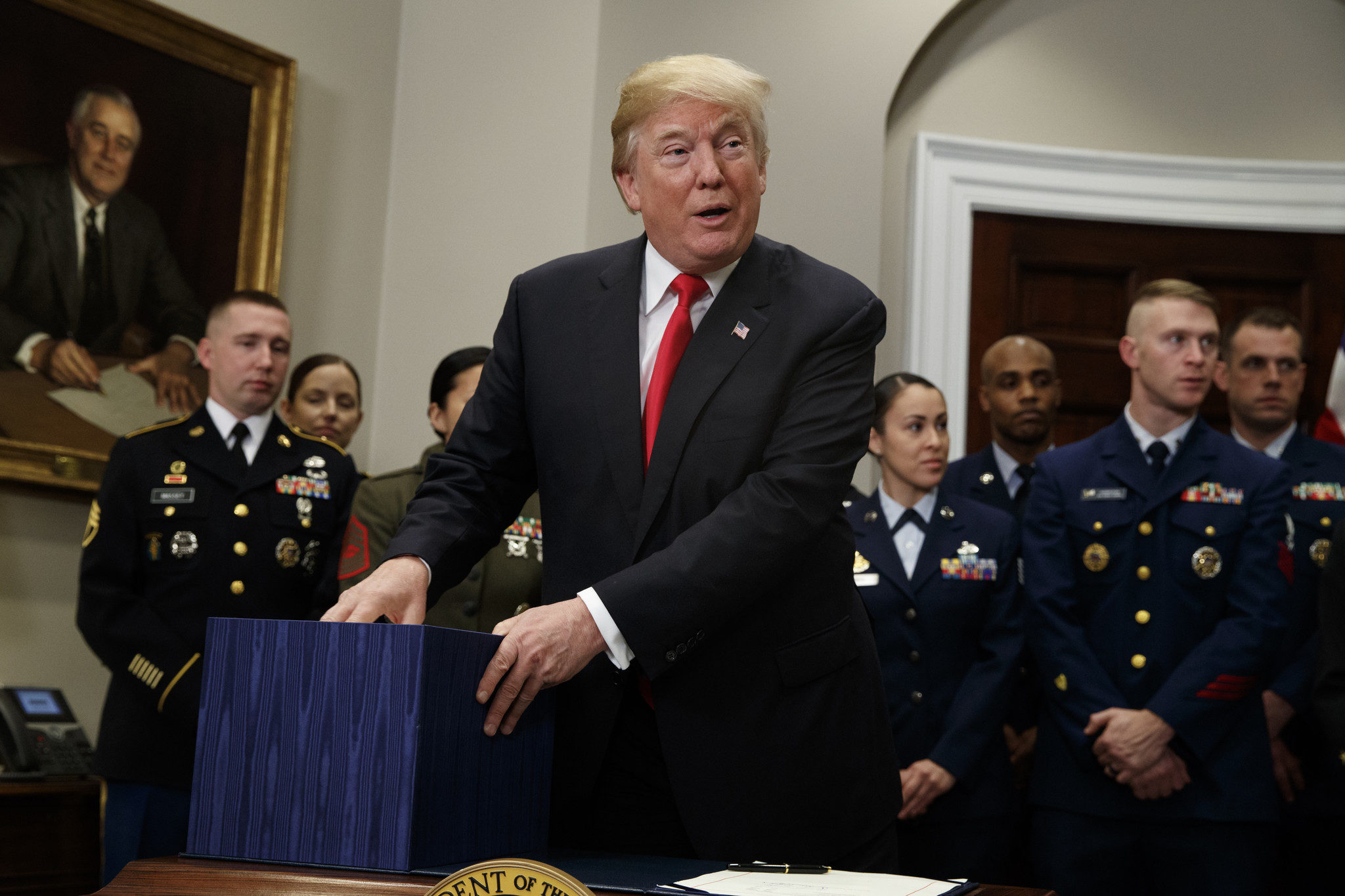 Trump $700B military funding bill