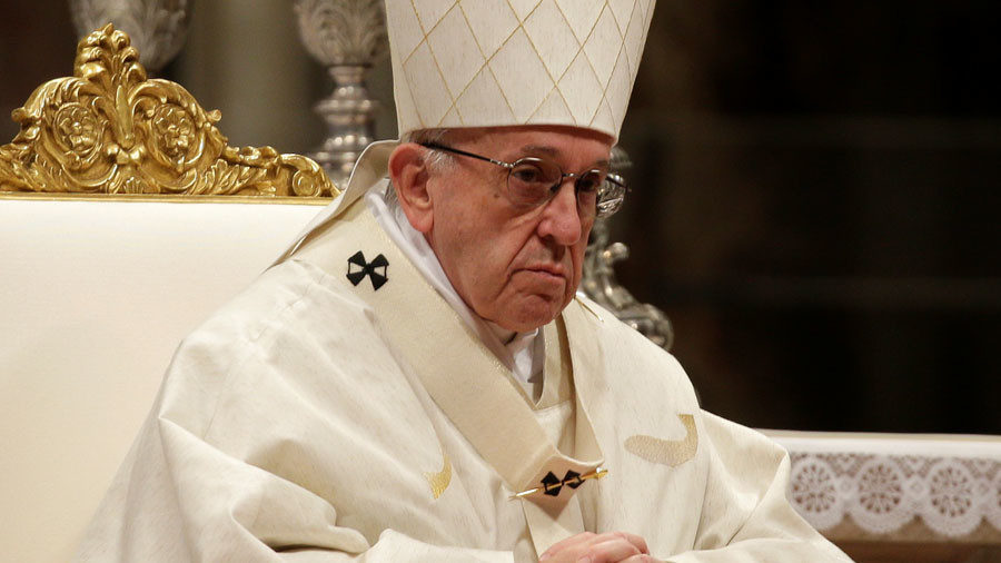 Click to enlarge Pope Francis