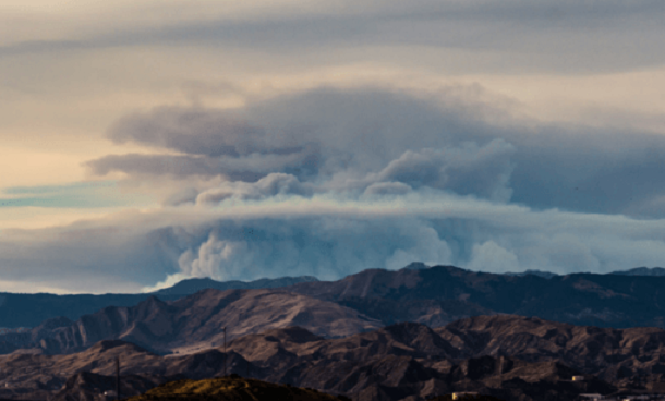clouds mountains