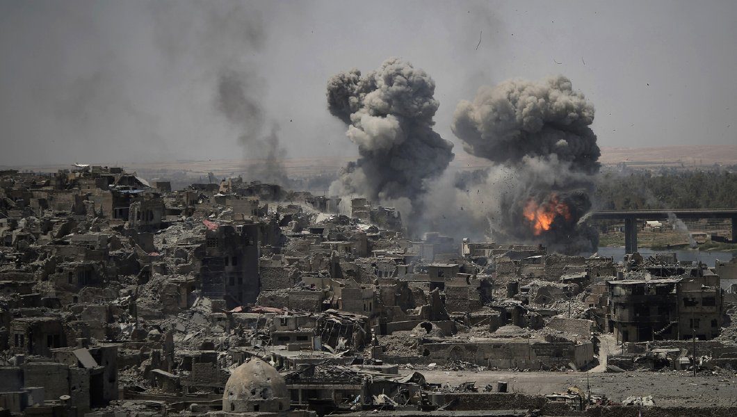 Click to enlarge Airstrikes Islamic State Mosul, Iraq