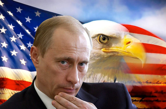 Putin America eagle
