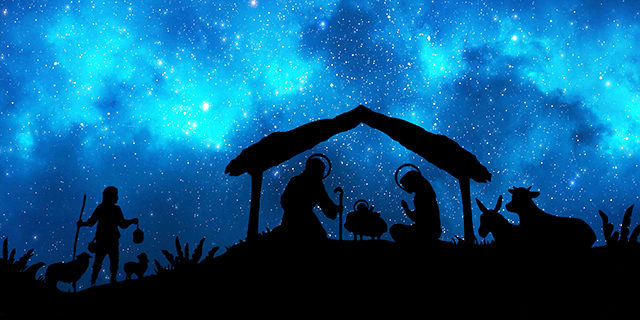 Click to enlarge Representation of Christmas Nativity scene. (Photoillustration by iStock.com/lukbar)