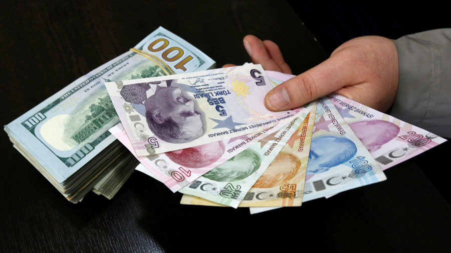 Turkish lira dollars