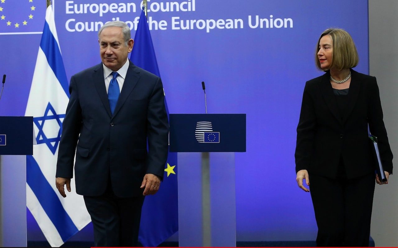 Netanyahu and Mogherini