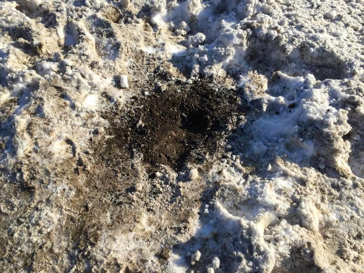 Click to enlarge Meteorite crater in Thunder Bay, Ontario