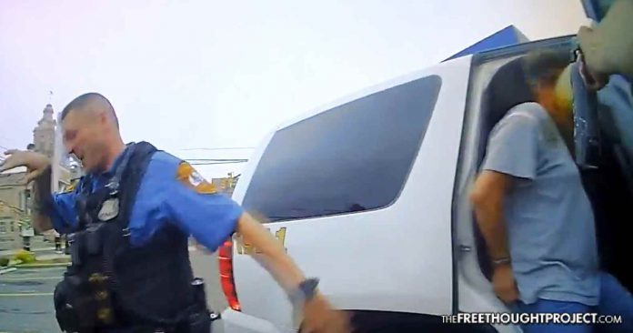 cop pepper spray