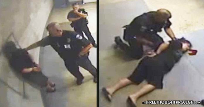 police brutality woman coldwater michigan