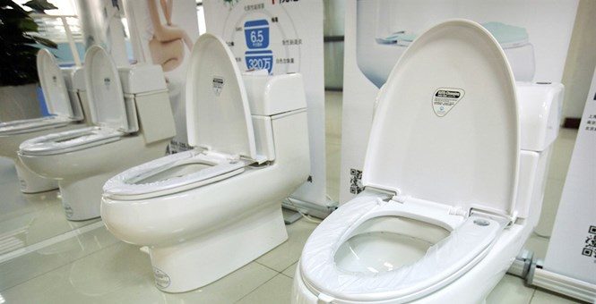 toilets