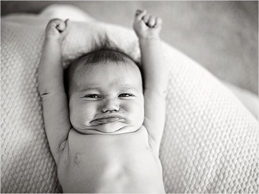 Click to enlarge Stretching is instinctive!