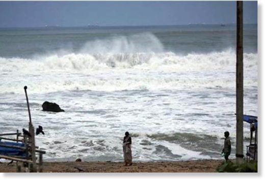 Click to enlarge A mysterious explosion was heard in West Bengal’s coastal town Digha on Thursday afternoon, triggering panic among tourists and residents, police said.