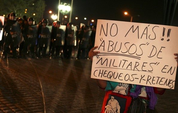 Click to enlarge Mexico demonstration security law