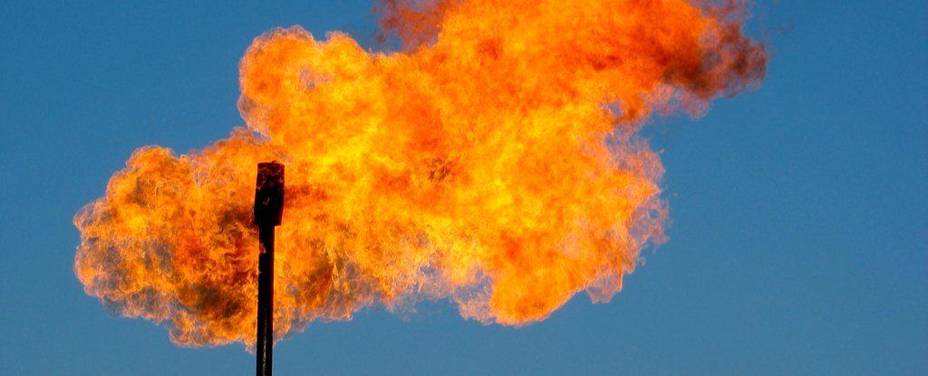 fracking fire