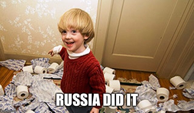 Russia did it!