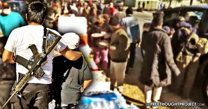 Don't Comply feeding the homeless
