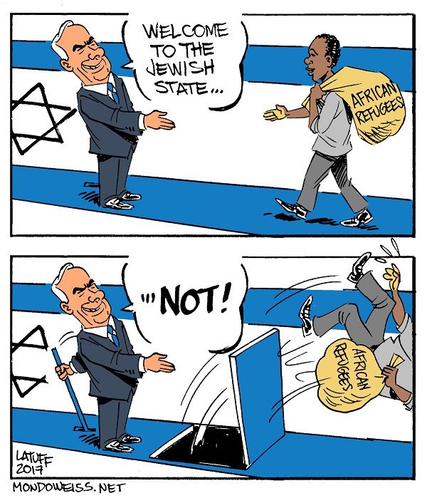Israel political cartoon