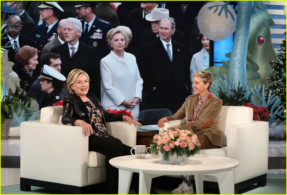 Hillary on Ellen