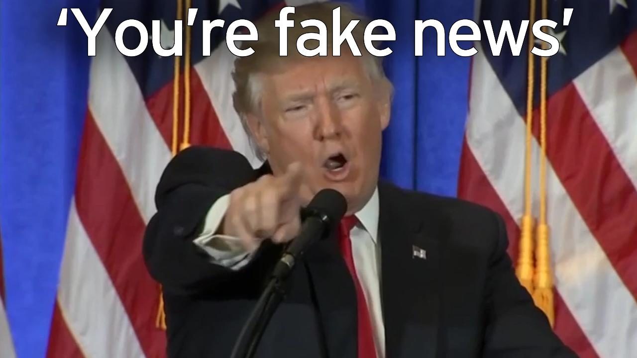 Click to enlarge trump cnn fake news