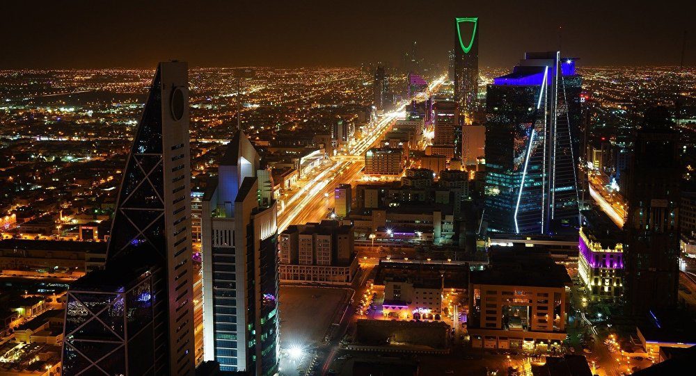 Riyadh night view