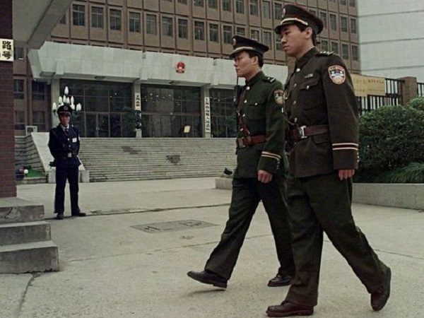 Click to enlarge Chinese police officers