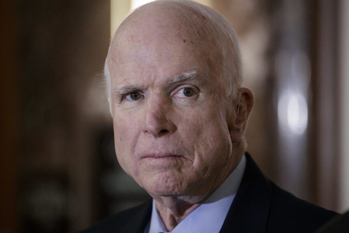 Sen. John McCain brain cancer