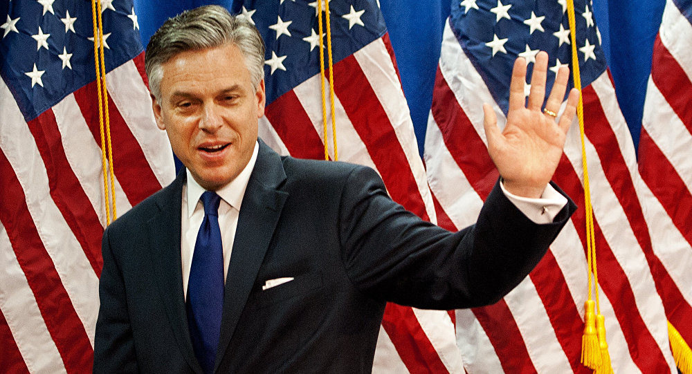 US Ambassador to Russia Jon Huntsman