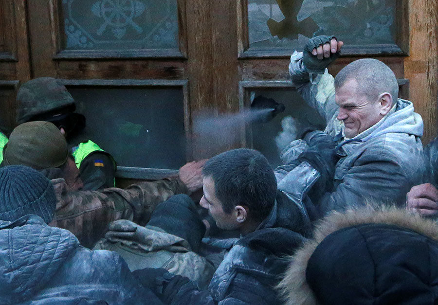 Click to enlarge protest Ukrainian
