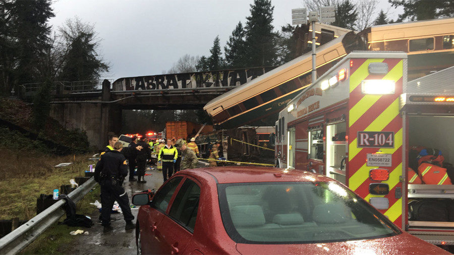 Click to enlarge Train derailment
