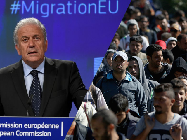 Click to enlarge Dimitris Avramopoulos EU migration