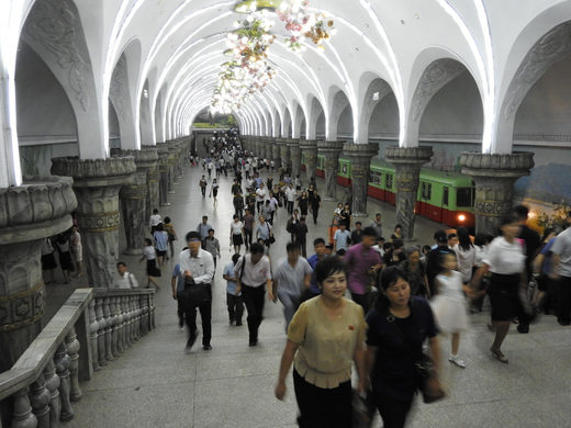Click to enlarge North Korea civilian Eva Bartlett