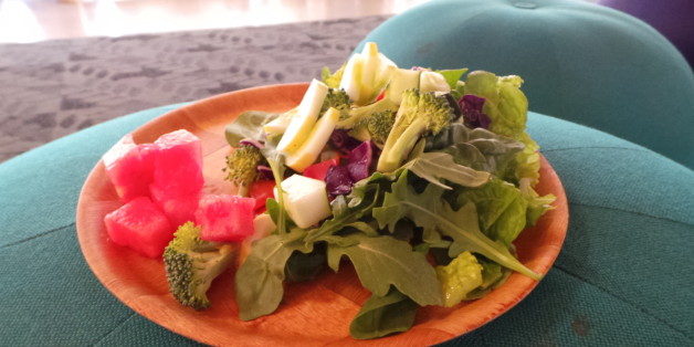 Click to enlarge vegan meal