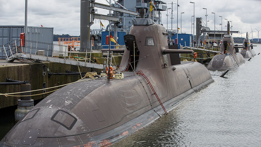 Click to enlarge U33, U34 and U36 German submarines