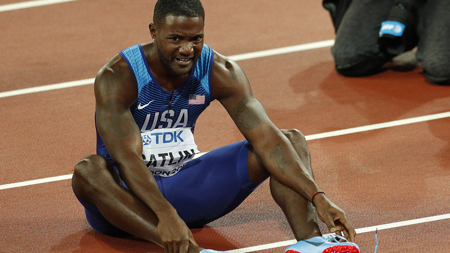 Click to enlarge Justin Gatlin