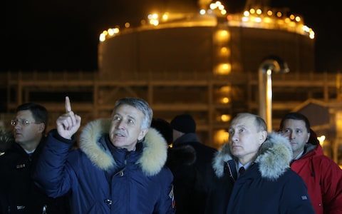 Click to enlarge Britain receives Russian gas